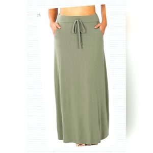 Zenana Plus Maxi- Sage